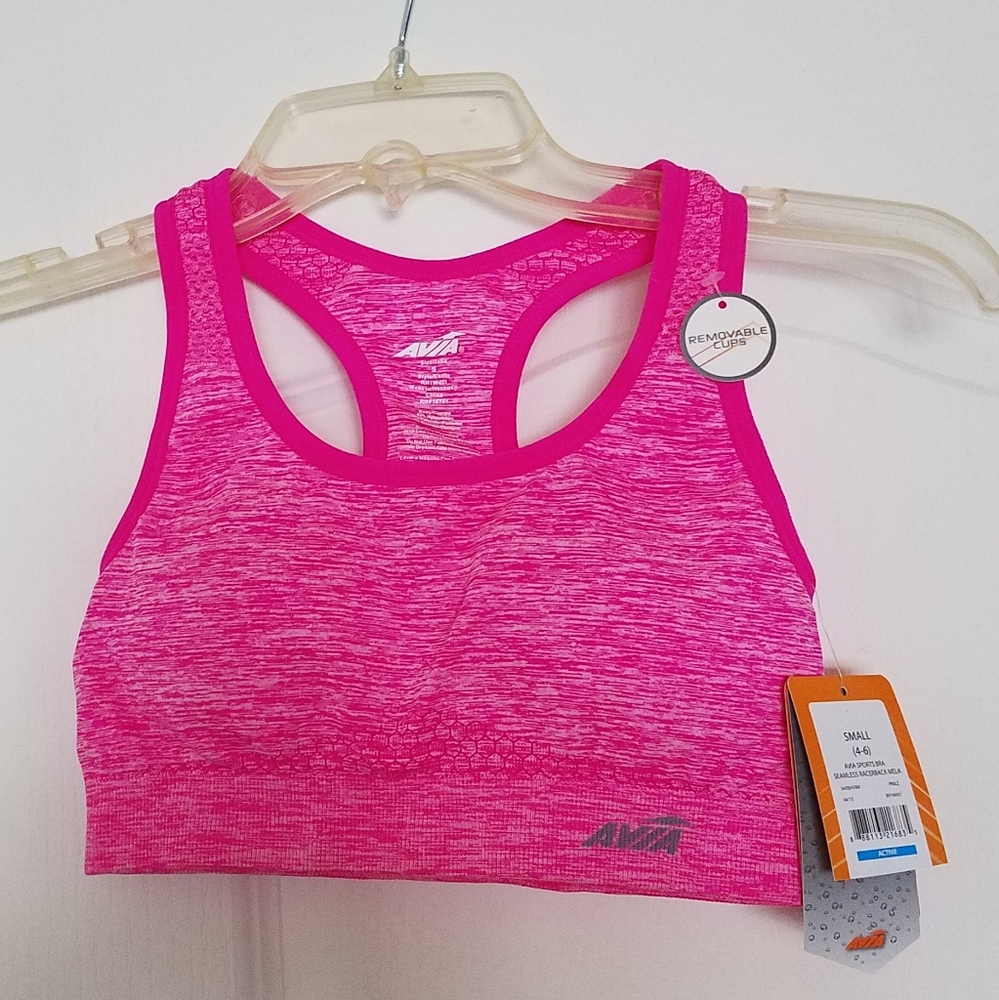 Avia Sports Bra Fuschia - Small